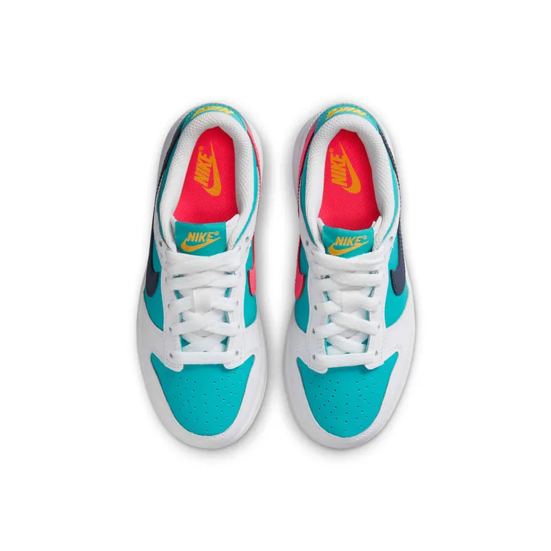 Nike Dunk Low Dusty Cactus White Racer Pink Thunder Blue (HF4795-345)