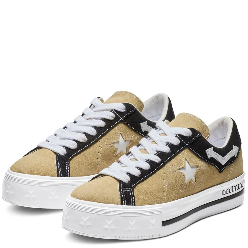 Converse One Star Platform Low MadeMe Brown (W) Brown (563731C)