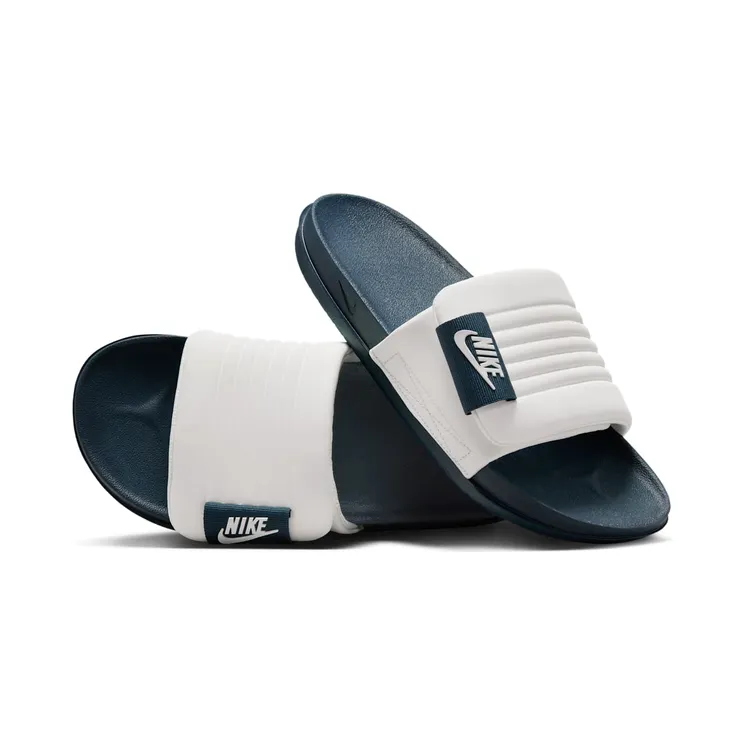 Nike Offcourt Adjust Slide Sail Armory “Sail / Armoury Navy” (DQ9624-101)