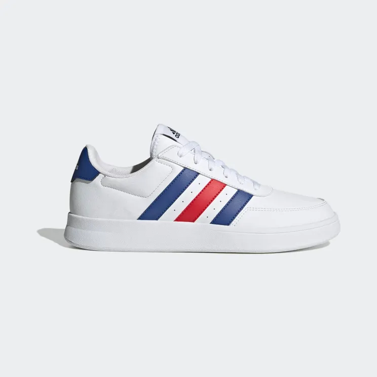 adidas Breaknet 2.0 “Cloud White / Semi Lucid Blue / Better Scarlet” (HP9424)