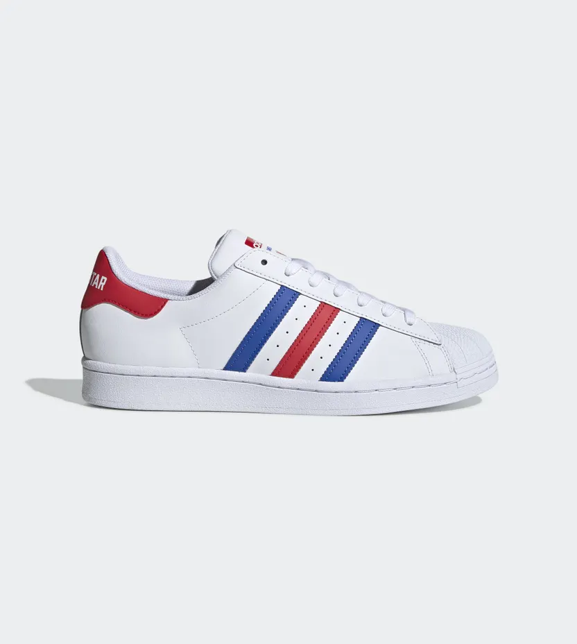 Adidas Americana vs. Superstar ‘USA’ Footwear White/Blue/Collegiate Red (FV2806)