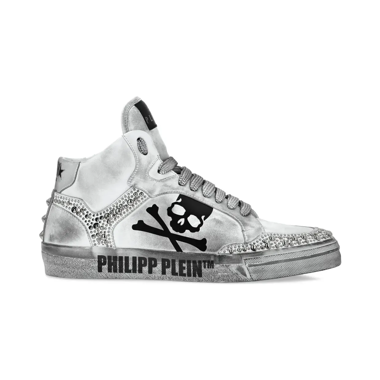 Philipp Plein Retrokickz TM met studs “White” (SAESUSC0683PLE075N)