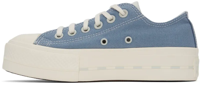 Converse Chuck Taylor All Star Lift Platform Crafted Canvas Indigo Oxide/light Silver (572710C)