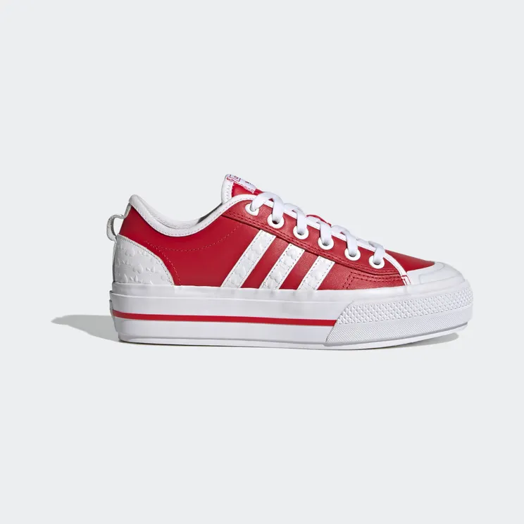 Adidas Nizza RF Platform ‘Heart Embossed – Scarlet’ Scarlet/Cloud White/Core Black (FZ1841)