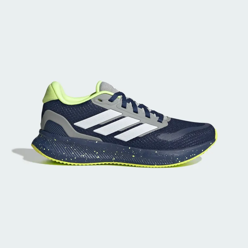 adidas Runfalcon 5 Dark Blue Cloud White Mgh Solid Grey (JQ4485)