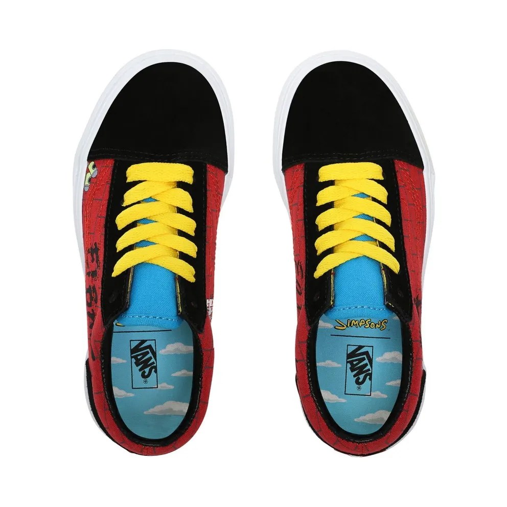 Vans The Simpsons X Vans El Barto Old Skool Red (VN0A4BUU17A)