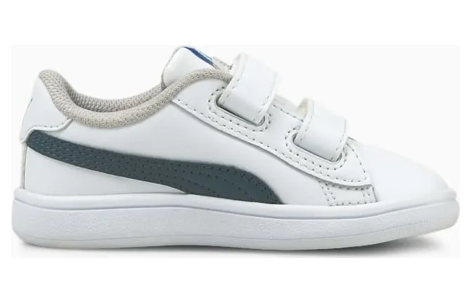 Puma Smash v2 Wit/Blauw (365174-30)