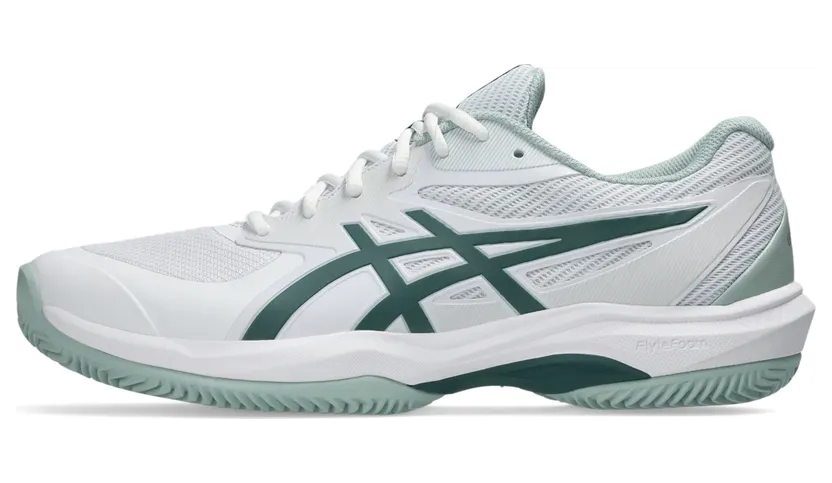 ASICS GAME FF CLAY/OC “White / Dark Neptune” (1041A490-104)