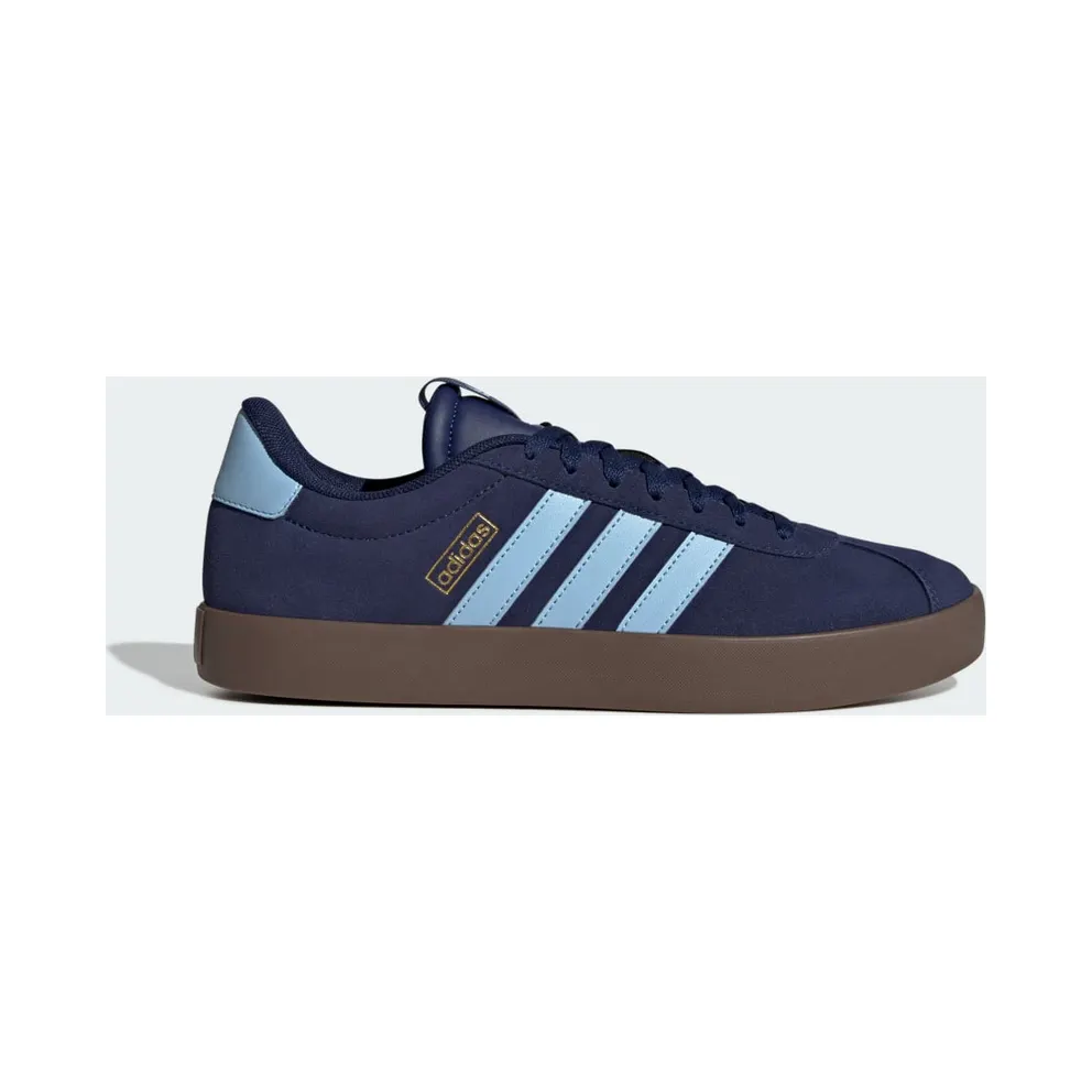 Adidas VL Court 3.0 Dark Blue / Clear Sky / Gold Metallic (JP7537)