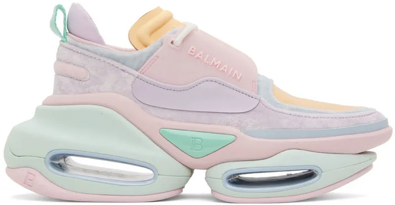 Balmain Multicolor B-Bold Low-Top (YN1VI541TVET)