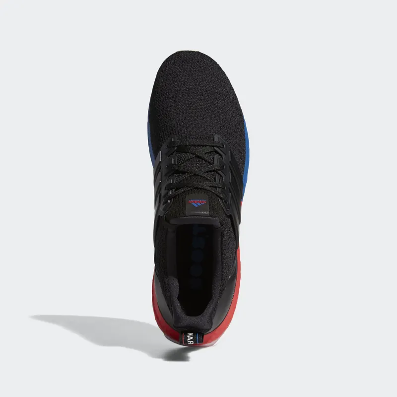 adidas Ultra Boost DNA Split Midsole Black Core Black/Core Black/Lush Red (FX7236)