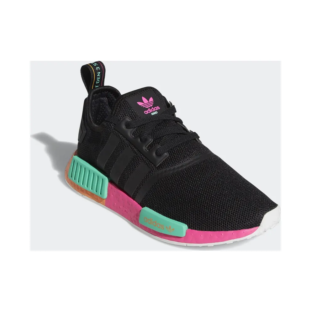 adidas NMD R1 Black Shock Pink (W) (FX4459)