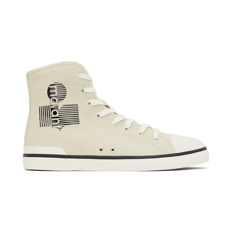 Isabel Marant Beige Benkeenh High-Top Sneakers (00MBK0088-00M004N)