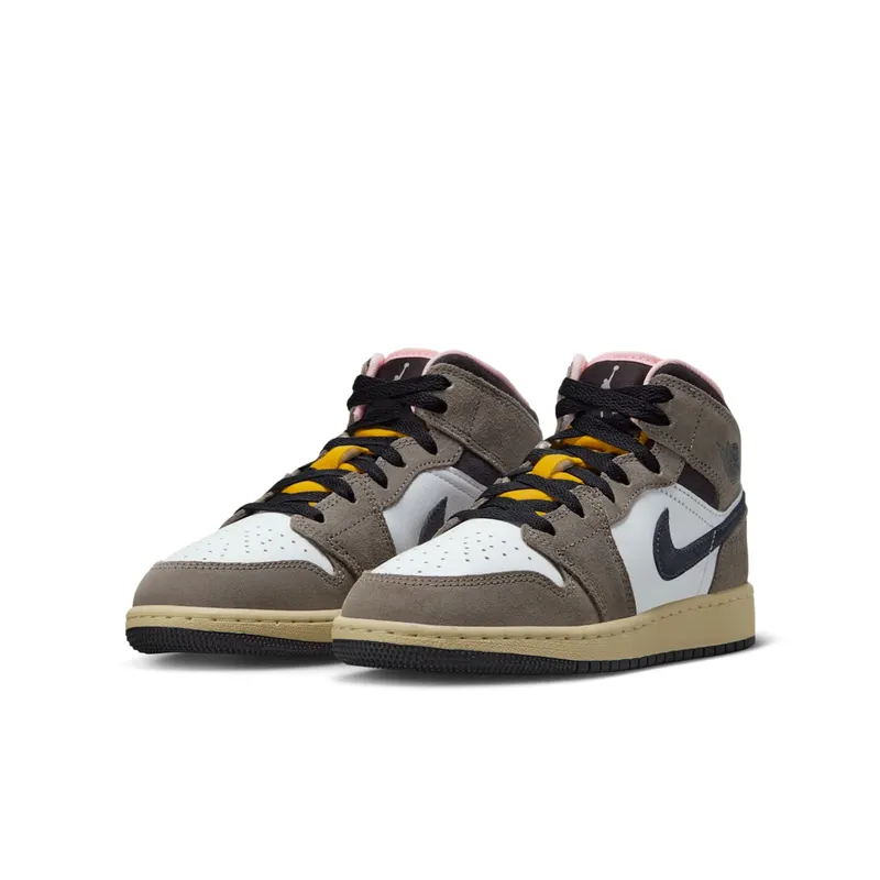 Air Jordan 1 Mid SE GS “Cave Stone” (HQ2014-100)
