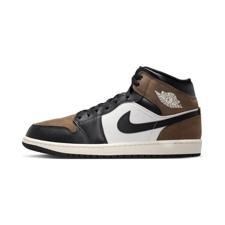 Travis Scott x Jordan 1 Mid “Black / Palomino / University Red / Phantom” (DQ8426-007)
