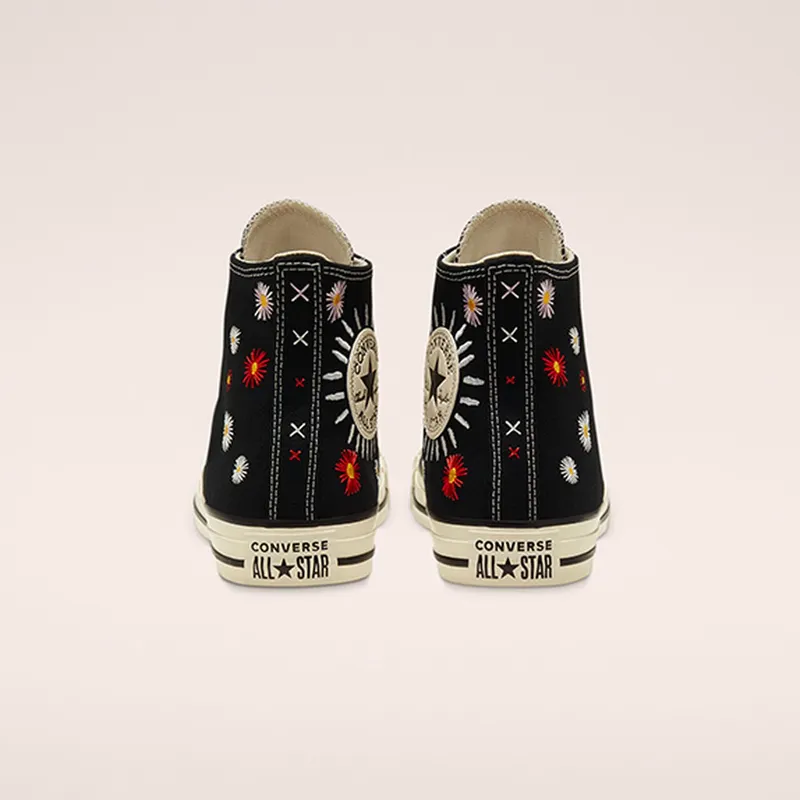 Converse Chuck Taylor All Star Hi Daisy Embroidery Black (567993C)