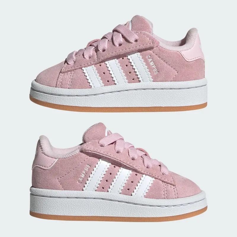 Adidas Campus 00s Comfort Closure with Elastische Veters Clear Pink / Cloud White / Gum (JP5508)