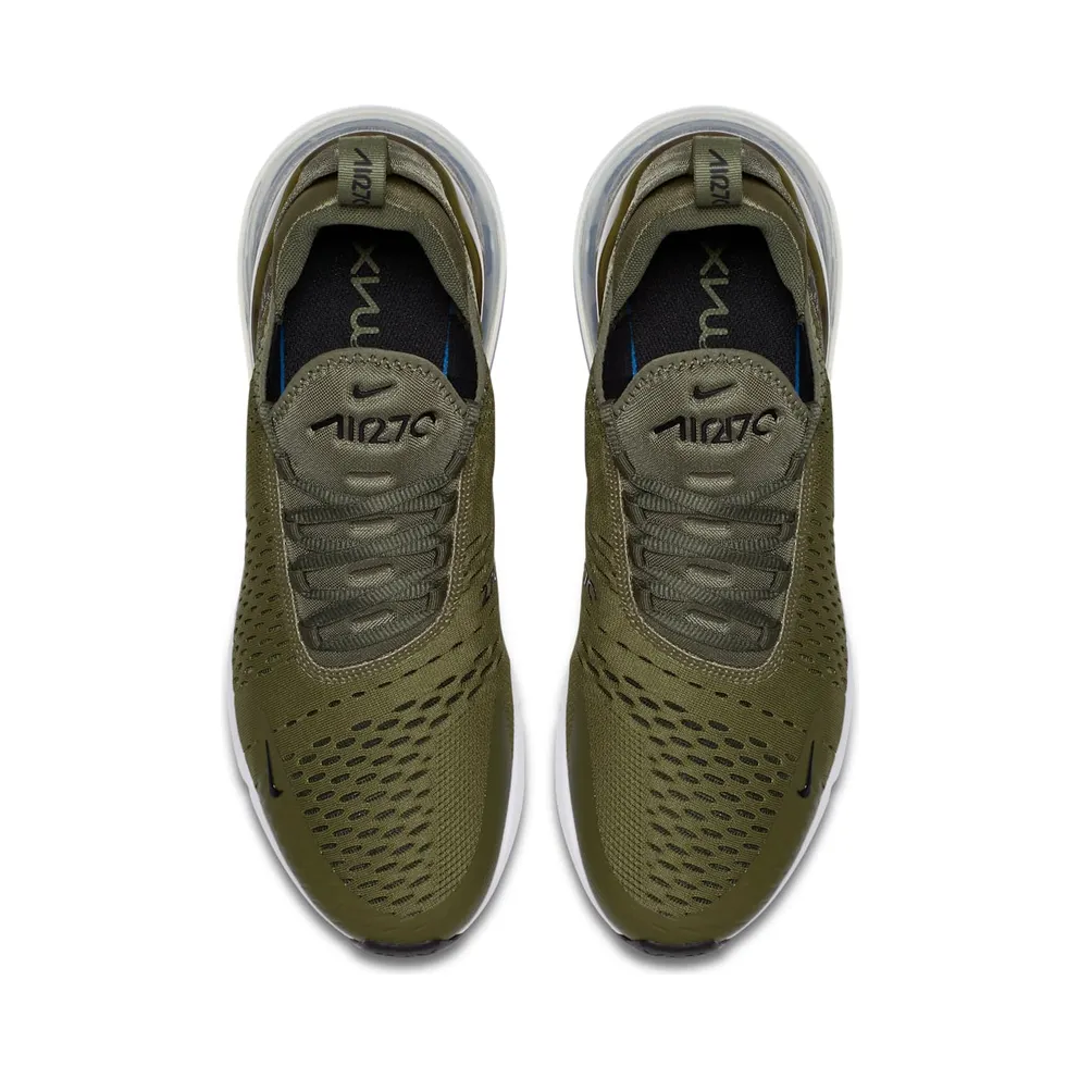 Nike Air Max 270 Medium Olive Medium Olive/Black-Total Orange-White (AH8050-201)