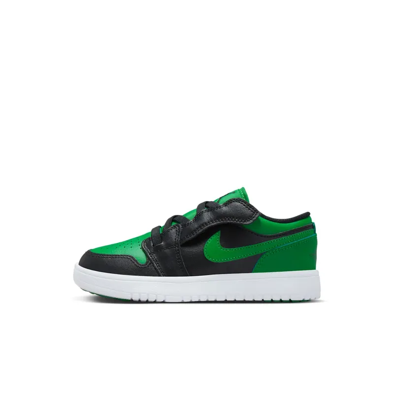 Jordan 1 Low ALT Black Lucky Green White (BQ6066-065)