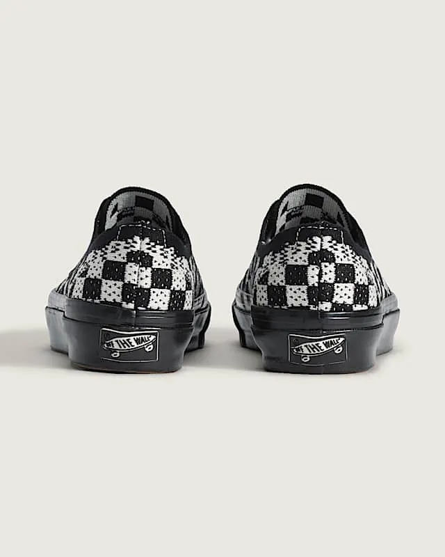 Vans LX Authentic 44 EK “Punk Check Black Marshmallow” (VN000EJC1KP)