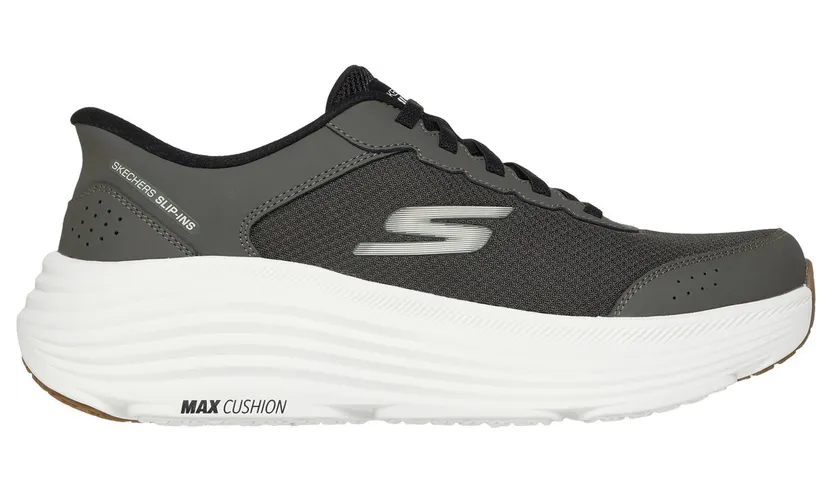 Skechers Slip-ins: Max Cushioning Endeavour – Cardova Sneaker Olijf/Zwart