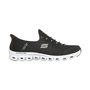 Skechers Slip-ins Glide-Step Pursuit Black Turquoise (104547-BKTQ)