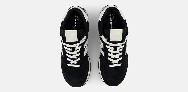 New Balance 574 Black White Beige (U574YCE)