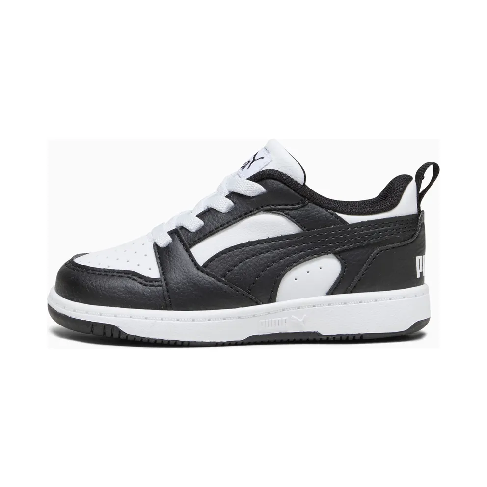 Puma Rebound V6 Lo Kleinkinder Schwarz (393835-01)