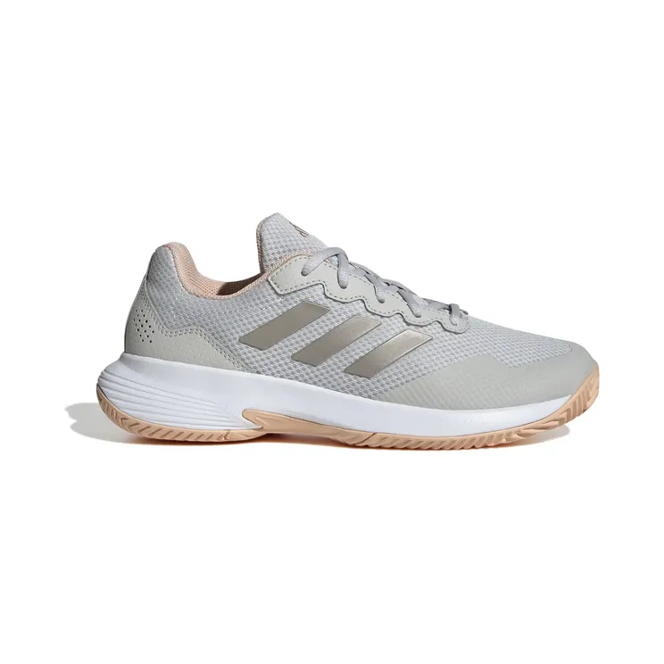 adidas Gamecourt 2.0 Tennis “Grey One / Cyber Metallic / Powder Coral” (IH2969)