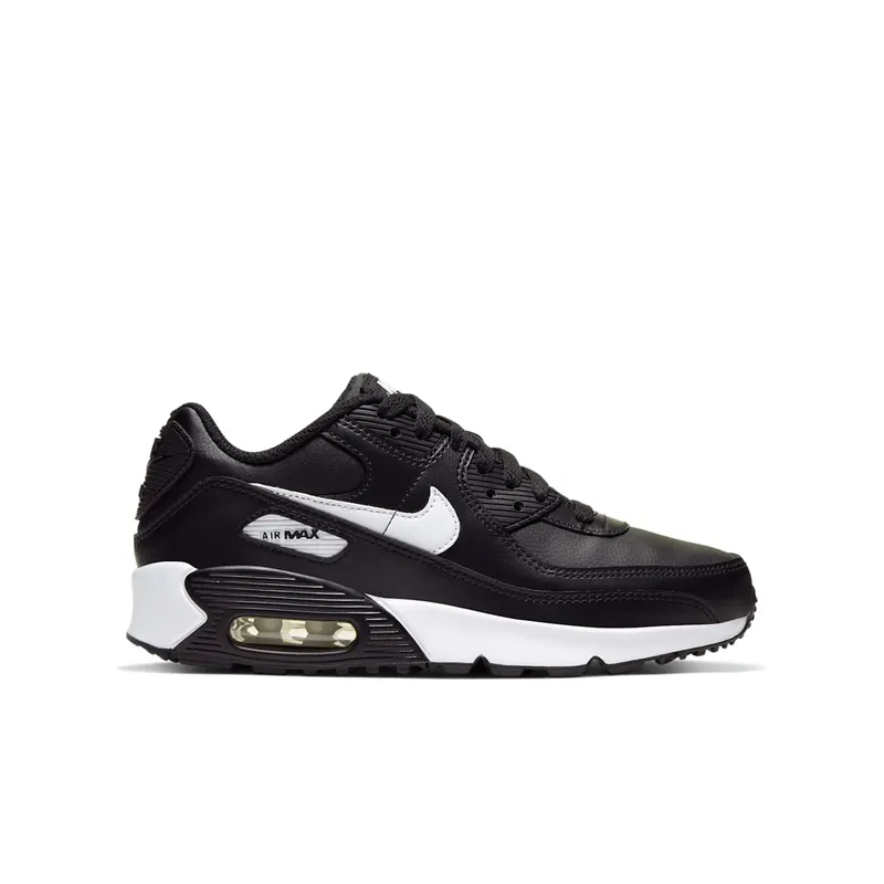Nike Air Max 90 Recraft Black White (GS) Black/Black-White (CD6864-010)