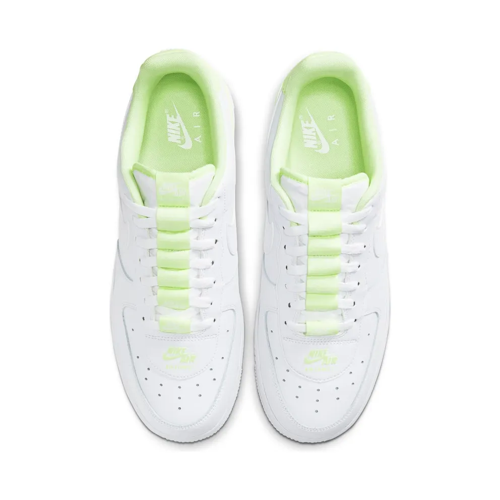 Nike Air Force 1 Low Double Air Low White Barely Volt White/White-Barely Volt (CJ1379-101)
