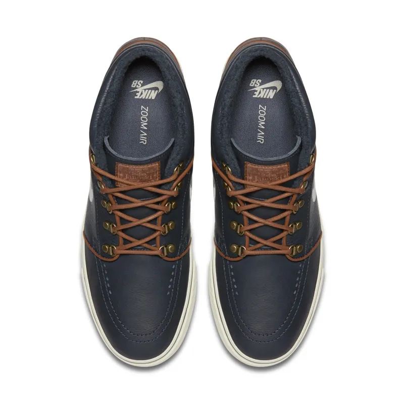 Nike SB Zoom Stefan Janoski Mid Obsidian Tan Dark Obsidian/Birch-Light British Tan (472679-423)