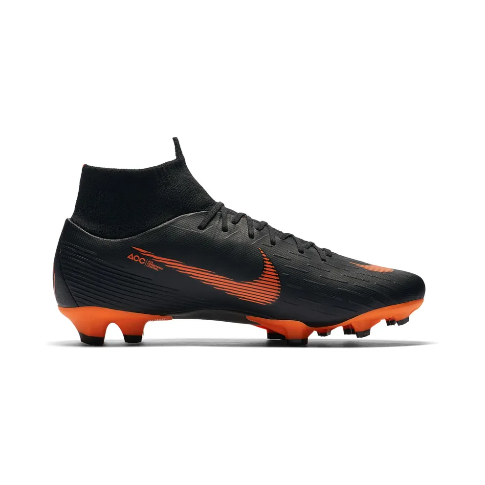Nike Superfly 6 Pro FG Black Total Orange (AH7368-081)
