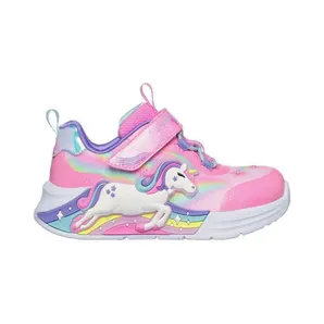 Skechers S-Lights Unicorn Chaser “Pink” (302298NPKMT)