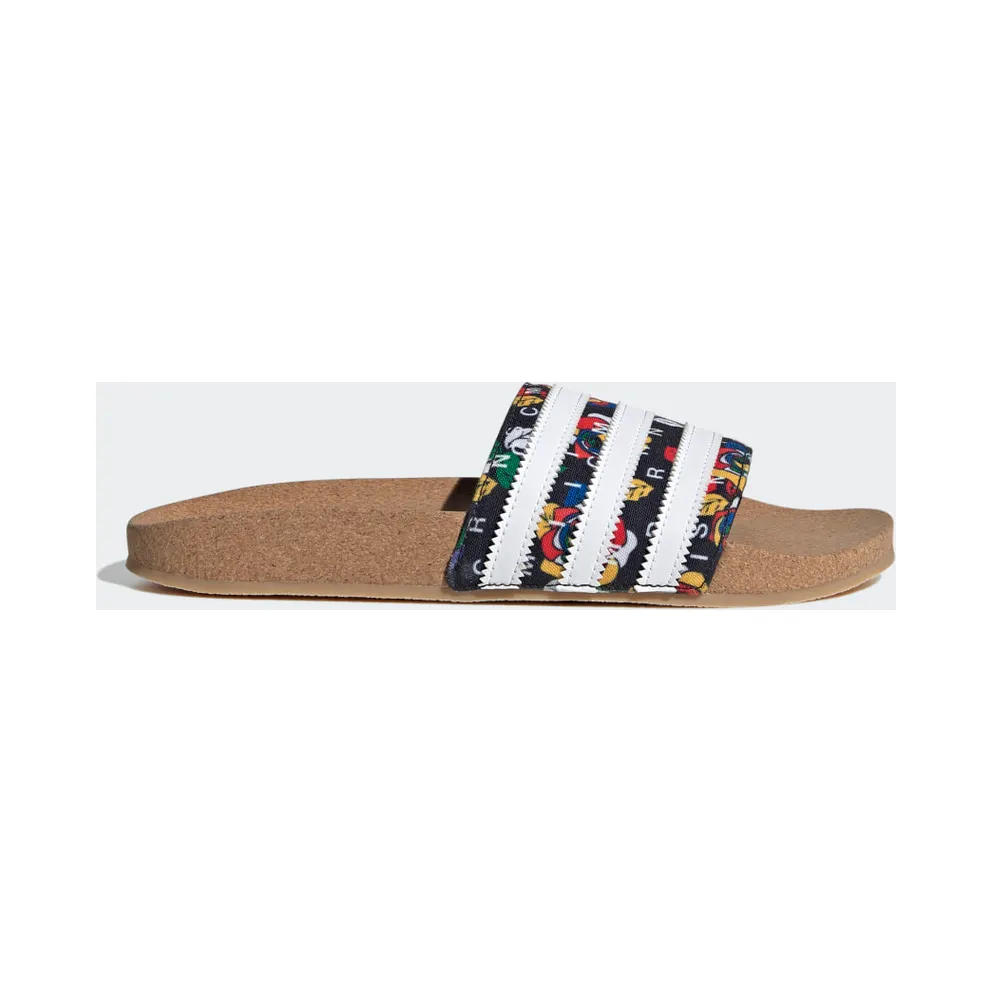Adidas Rich Mnisi Adilette Slides Core Black / Cloud White (GW0564)