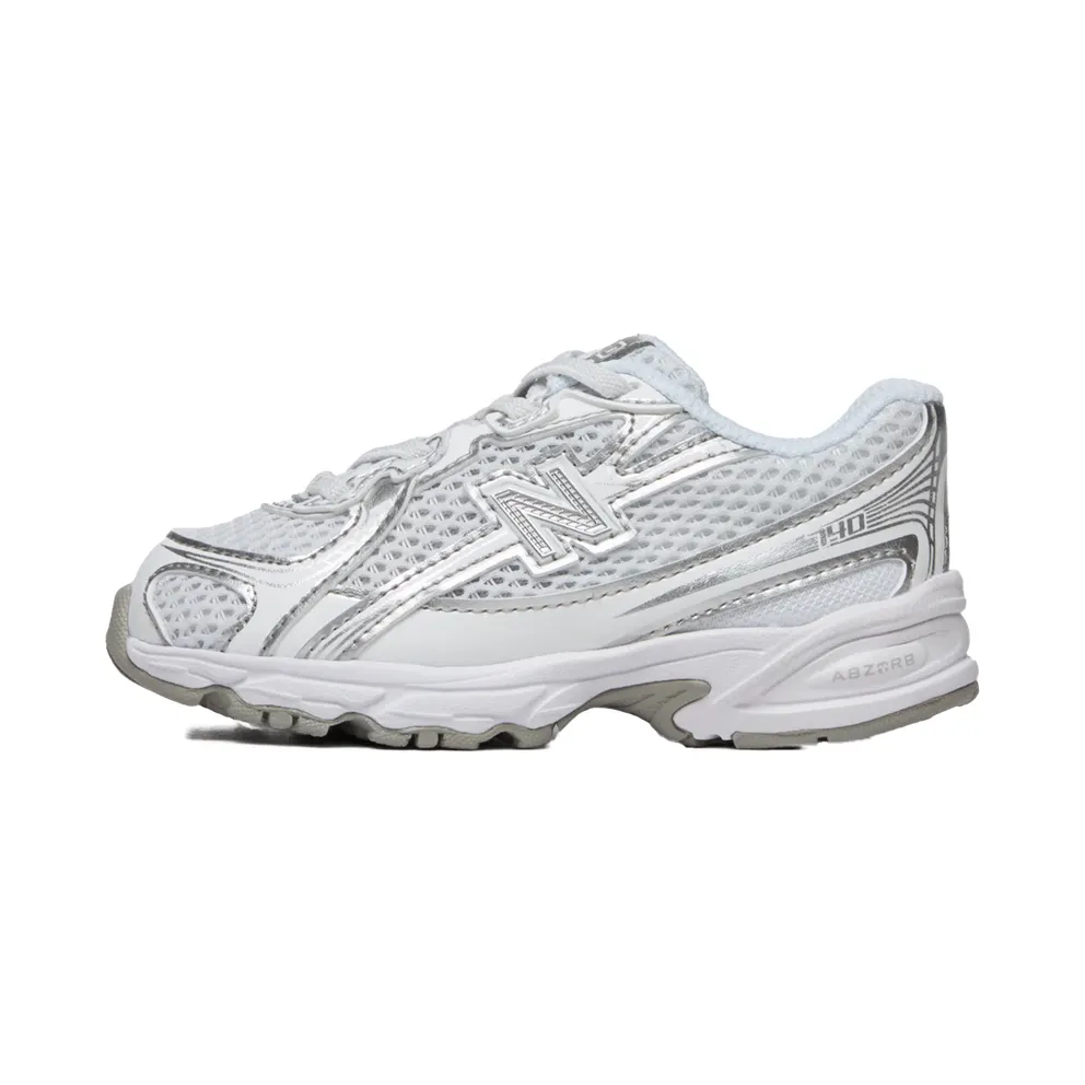 New Balance 740 Bungee Lace TD “White / Silver” (IZ740WM)