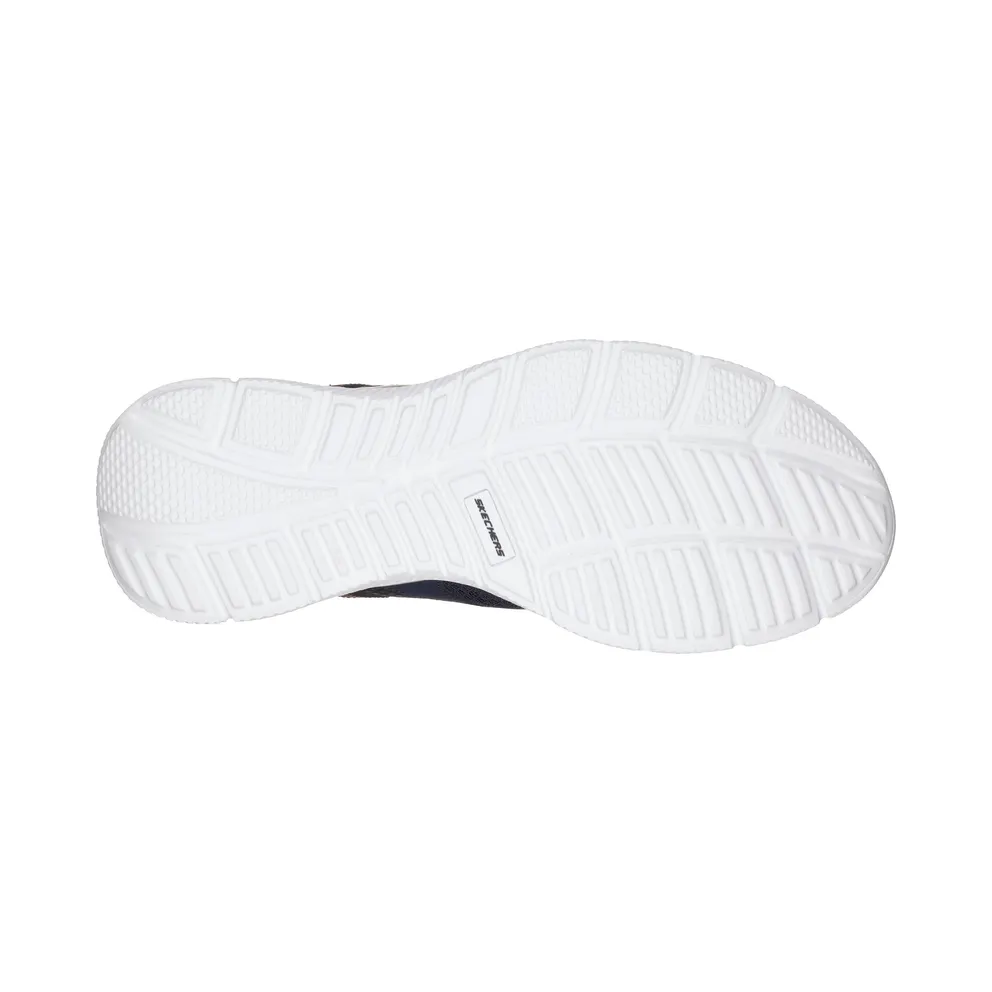 Skechers Satisfaction – Flash Point – Marine / Black – “Blue” (58350 NVBK)