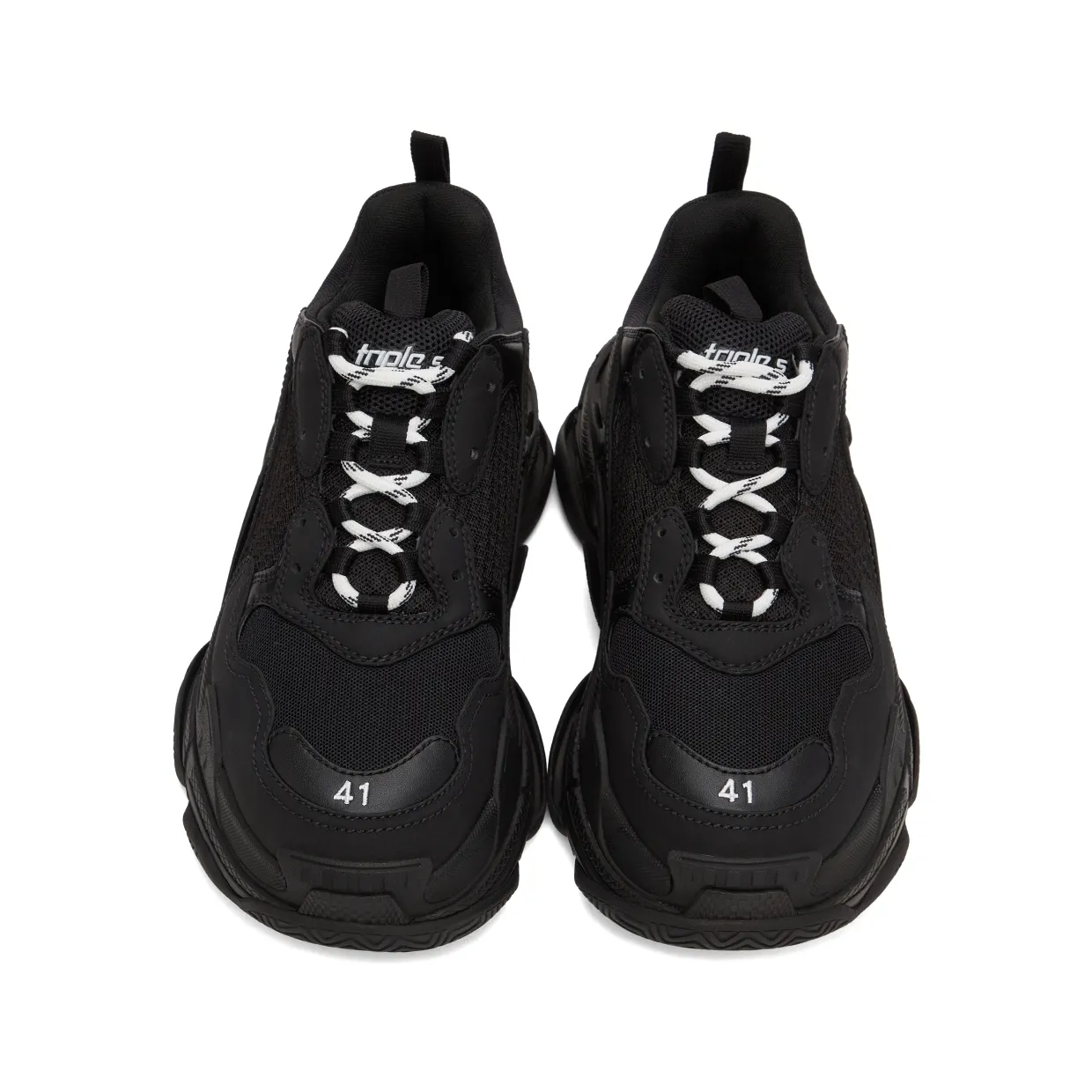Balenciaga Triple S Black (2019) (534217 W09O1 1000/ 534217 W2CA1 1000) (6)