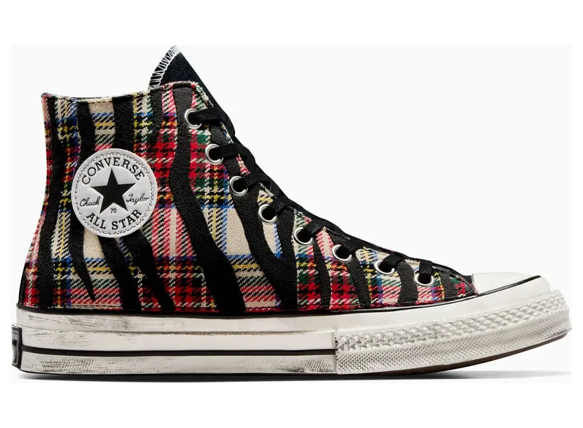 Converse Chuck 70 LTD Tartan Zebra Black Tartan Zebra (A13637C)