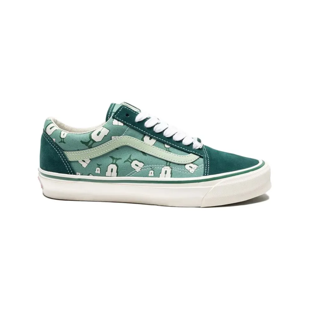 Vans Vault OG Old Skool LX Undefeated U-Man Bistro Green (VN0A4P3X7AF)