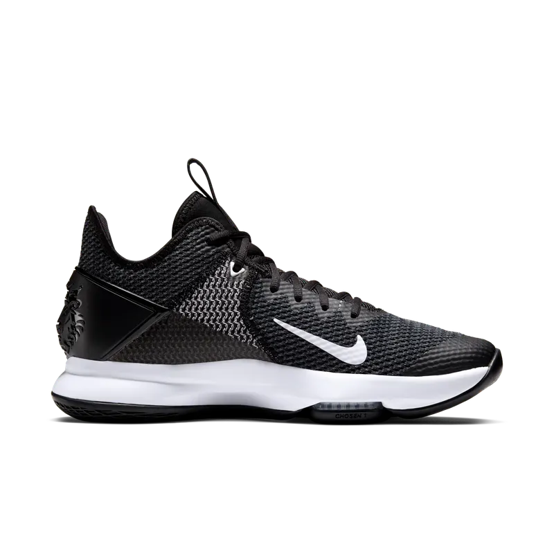 Nike LeBron Witness 4 Black Black/White-Photo Blue-Black (BV7427-001)