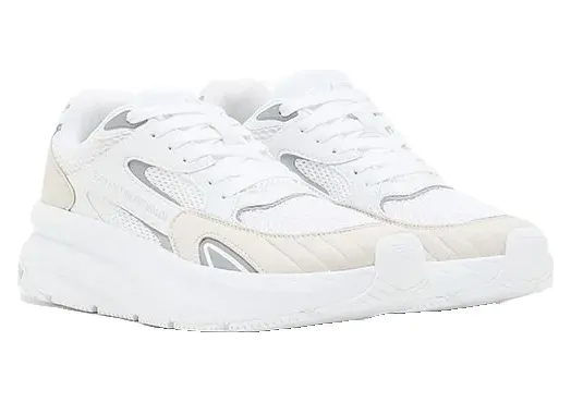Ea7 Emporio Armani sneaker Triple White / Silver (7X000342AF18617M01968)