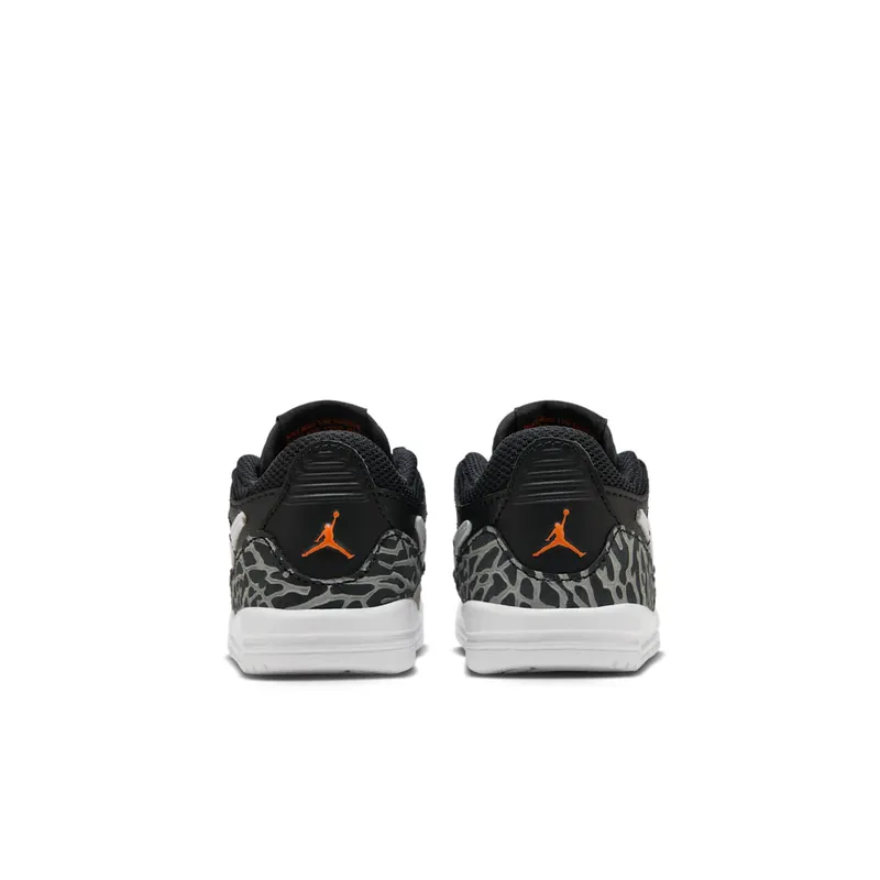 Jordan Legacy 312 Low Black Wolf Grey Safety Orange White (CD9056-018)