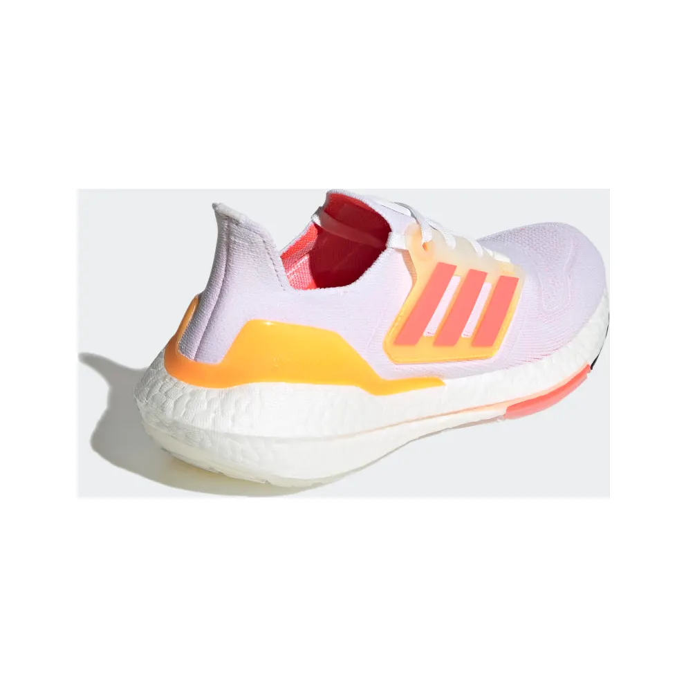 adidas ULTRABOOST 22 Shoes Cloud White / Turbo / Flash Orange (GX5595)