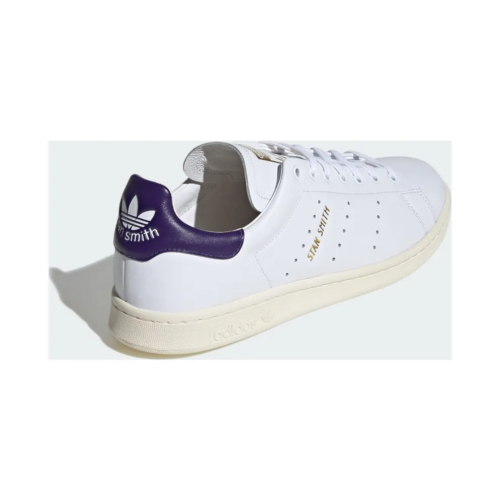 adidas Stan Smith Lux Cloud White Collegiate Purple Cream White (ID1415)
