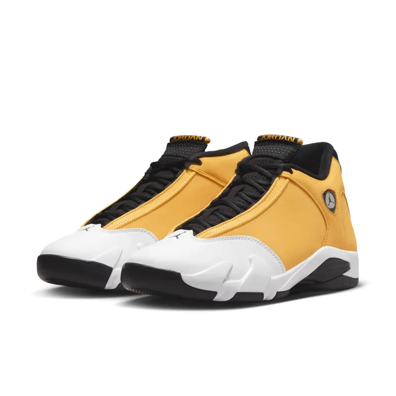 Air Jordan 14 Retro Light Ginger/White/Black (487471-701)