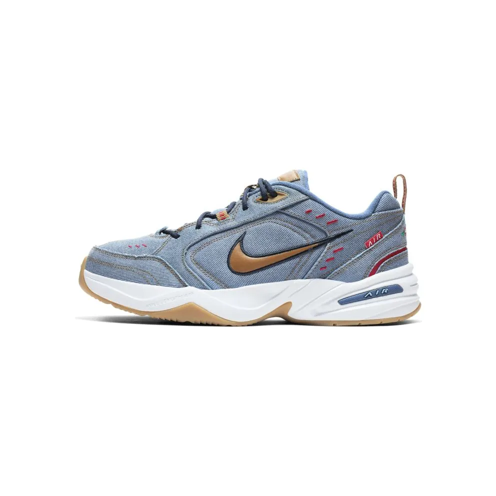 Nike Air Monarch IV Denim College Navy/December Sky-Mystic Navy-Wheat (AV6676-400)