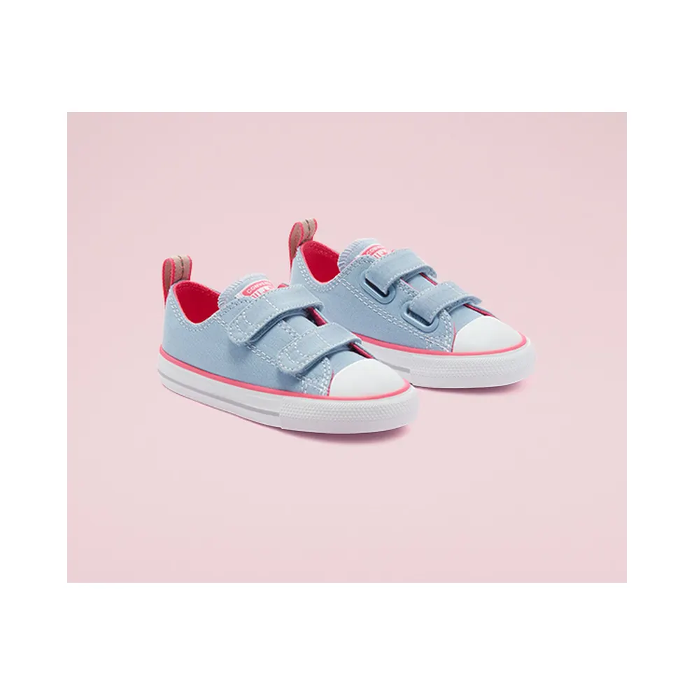 Converse Converse Color Easy-On Chuck Taylor All Star Low Top Sea Salt Blue/bold Pink/white (770412C)
