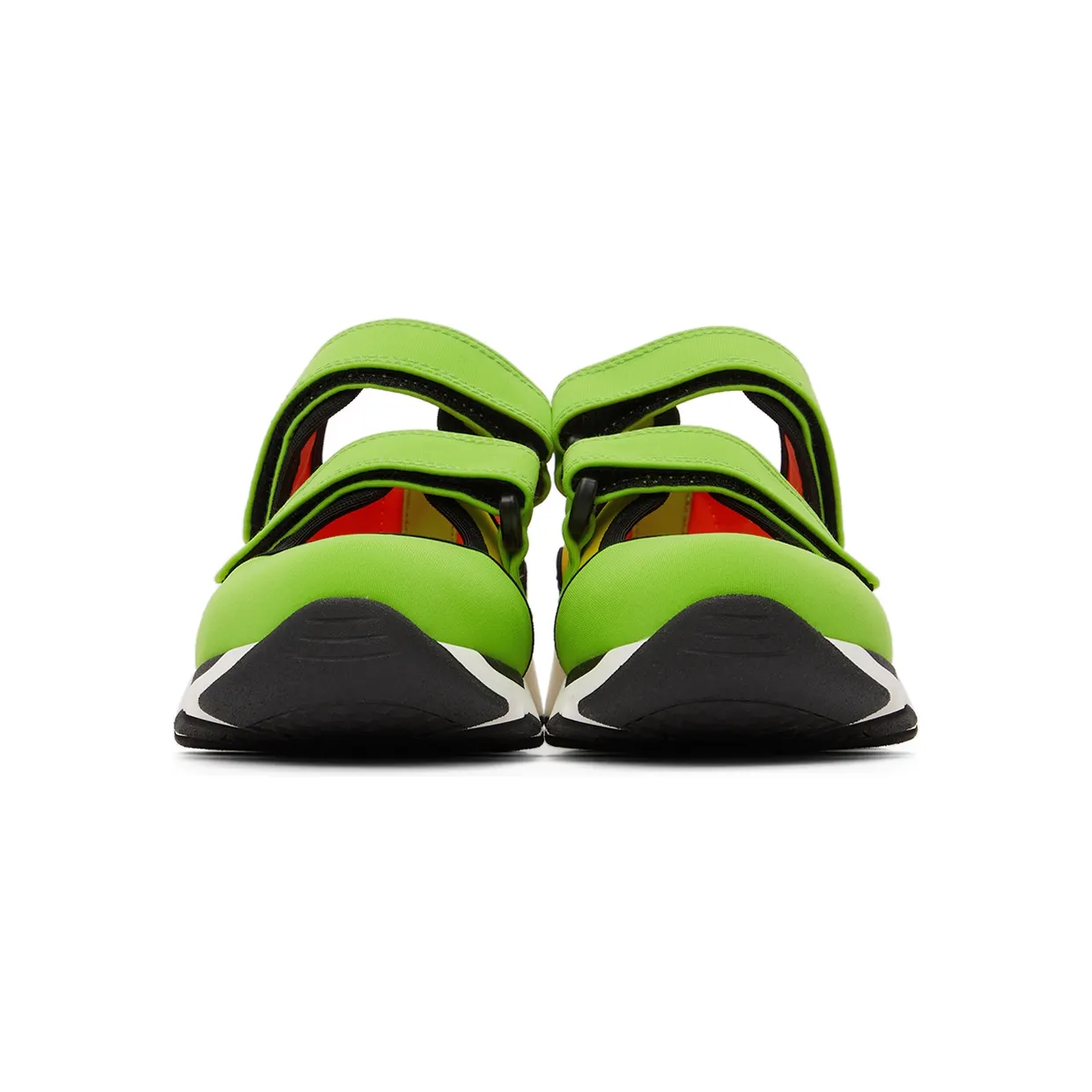 Marni Black & White Scuba Sneakers (SNZWS01G02 TCR86) (2)