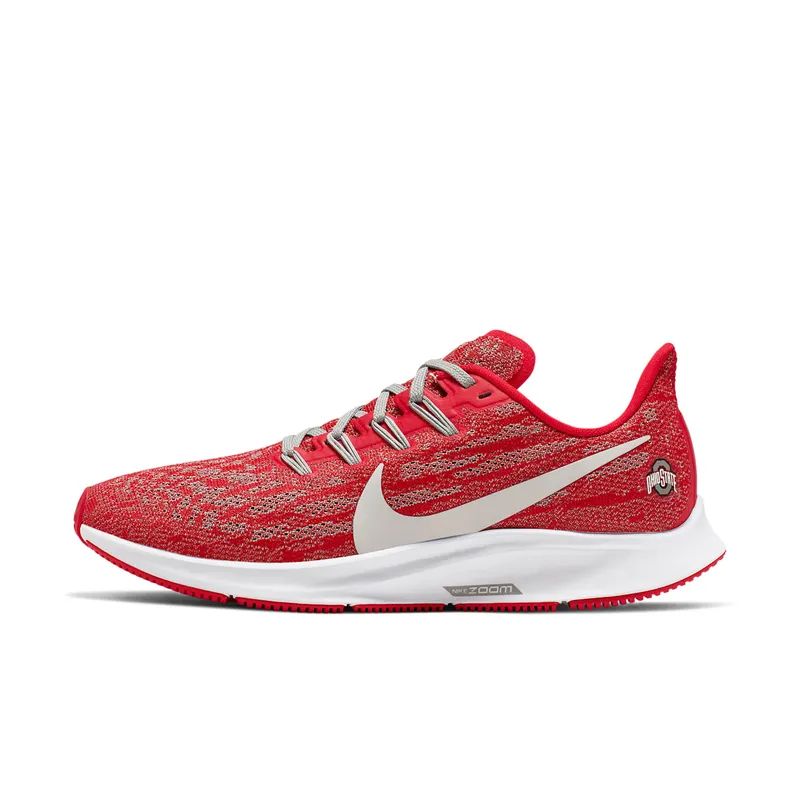 Nike  Air Zoom Pegasus 36 Ohio State (W) University Red/Pewter Grey-Pewter Grey (CI2048-600)
